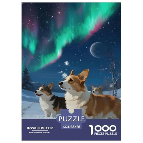 Corgi 1000 Teile Puzzles Haustier Hund Dekoration Klassisches Lernspiel Für Erwachsene Tolle Geschenkidee 38x26cm/1000pcs Corgi 1000 Teile Puzzles Haustier Hund Dekoration Klassisches Lernspiel Für Erwachsene Tolle Geschenkidee 38x26cm/1000pcs von ZXOAWQX