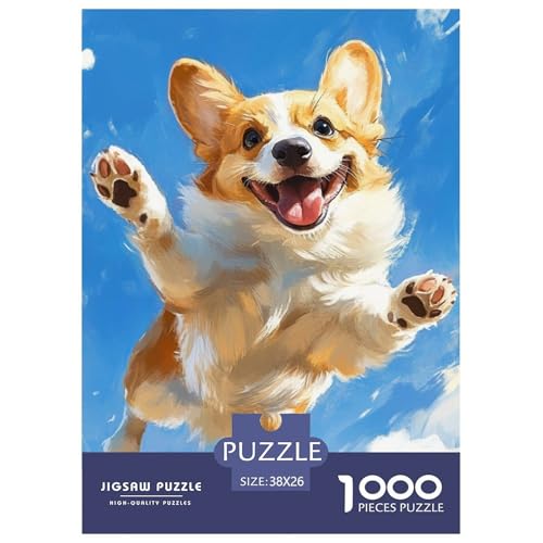 Corgi 1000 Teile Puzzles Puzzlespiele Klassisches Lernspiel Für Erwachsene Und Kinder Ab 12 Jahren Tolle Geschenkidee 38x26cm/1000pcs Corgi 1000 Teile Puzzles Puzzlespiele Klassisches Lernspiel Für Erwachsene Und Kinder Ab 12 Jahren Tolle Geschenkidee 38x26cm/1000pcs von ZXOAWQX
