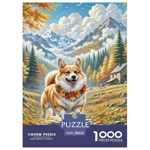 Corgi 1000 Teile Puzzles Puzzlespiele Lernspiel Herausforderung Spielzeug Für Erwachsene Tolle Geschenkidee 38x26cm/1000pcs Corgi 1000 Teile Puzzles Puzzlespiele Lernspiel Herausforderung Spielzeug Für Erwachsene Tolle Geschenkidee 38x26cm/1000pcs von ZXOAWQX