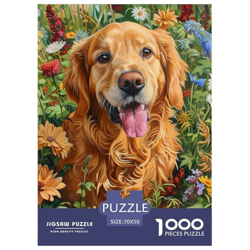 Cute Hund 1000 Teile Puzzles Puzzlespiele EIN Herausforderndes Für Erwachsene Und Kinder Ab 12 Jahren Tolle Geschenkidee 70x50cm/1000pcs Cute Hund 1000 Teile Puzzles Puzzlespiele EIN Herausforderndes Für Erwachsene Und Kinder Ab 12 Jahren Tolle Geschenkidee 70x50cm/1000pcs von ZXOAWQX
