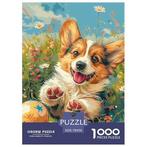 Cute Hund 1000 Teile Puzzles Puzzlespiele Klassisches Lernspiel Für Die Ganze Familie Tolle Geschenkidee 70x50cm/1000pcs Cute Hund 1000 Teile Puzzles Puzzlespiele Klassisches Lernspiel Für Die Ganze Familie Tolle Geschenkidee 70x50cm/1000pcs von ZXOAWQX