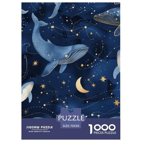 Cute Wal 1000 Teile Puzzles Dekoration EIN Herausforderndes Für Erwachsene Und Kinder Ab 12 Jahren Tolle Geschenkidee 70x50cm/1000pcs Cute Wal 1000 Teile Puzzles Dekoration EIN Herausforderndes Für Erwachsene Und Kinder Ab 12 Jahren Tolle Geschenkidee 70x50cm/1000pcs von ZXOAWQX