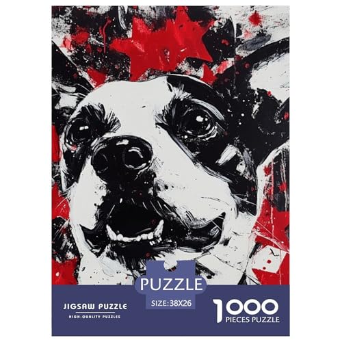 DALMATISCHE 1000 Teile Puzzles Puzzlespiele Klassisches Lernspiel Für Erwachsene Und Kinder Ab 12 Jahren Tolle Geschenkidee 38x26cm/1000pcs von ZXOAWQX