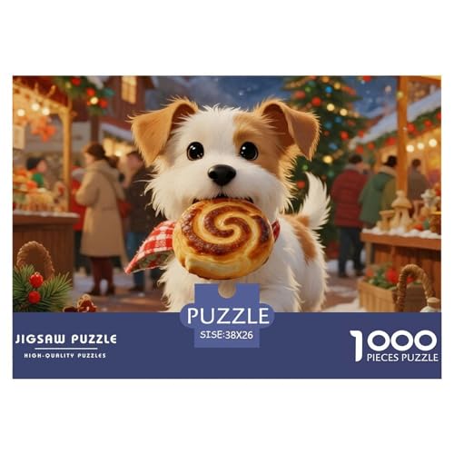 Dachshund 1000 Teile Puzzles Christmas for Haustier Hunds Puzzlespiele Unmögliche Herausforderung Für Die Ganze Familie Tolle Geschenkidee 38x26cm/1000pcs Dachshund 1000 Teile Puzzles Christmas for Haustier Hunds Puzzlespiele Unmögliche Herausforderung Für Die Ganze Familie Tolle Geschenkidee 38x26cm/1000pcs von ZXOAWQX