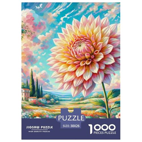 Dahlia 1000 Teile Puzzles Puzzlespiele Klassisches Lernspiel Für Die Ganze Familie Tolle Geschenkidee 38x26cm/1000pcs Dahlia 1000 Teile Puzzles Puzzlespiele Klassisches Lernspiel Für Die Ganze Familie Tolle Geschenkidee 38x26cm/1000pcs von ZXOAWQX