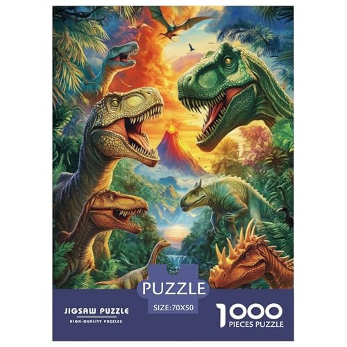Dinosaurier 1000 Teile Puzzles Clevere Lernspiel Herausforderung Spielzeug Für Erwachsene Tolle Geschenkidee 70x50cm/1000pcs Dinosaurier 1000 Teile Puzzles Clevere Lernspiel Herausforderung Spielzeug Für Erwachsene Tolle Geschenkidee 70x50cm/1000pcs von ZXOAWQX
