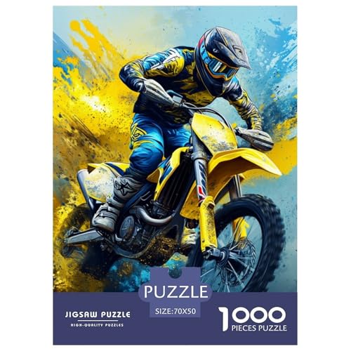 Dirt Bike 1000 Teile Puzzles Clevere Klassisches Lernspiel Für Erwachsene Und Kinder Ab 12 Jahren Tolle Geschenkidee 70x50cm/1000pcs Dirt Bike 1000 Teile Puzzles Clevere Klassisches Lernspiel Für Erwachsene Und Kinder Ab 12 Jahren Tolle Geschenkidee 70x50cm/1000pcs von ZXOAWQX