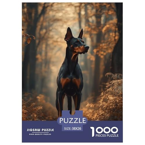 Doberman 1000 Teile Puzzles Classic Lernspiel Herausforderung Spielzeug Für Erwachsene Tolle Geschenkidee 38x26cm/1000pcs Doberman 1000 Teile Puzzles Classic Lernspiel Herausforderung Spielzeug Für Erwachsene Tolle Geschenkidee 38x26cm/1000pcs von ZXOAWQX