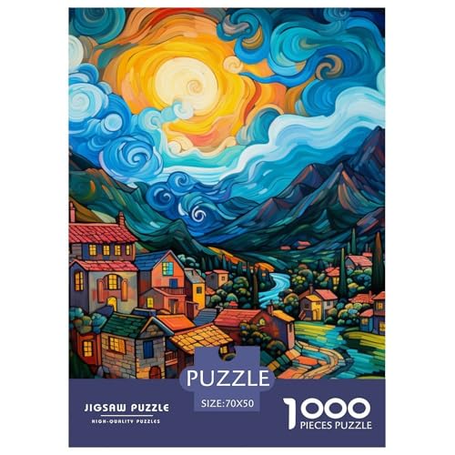 Dörfer 1000 Teile Puzzles Clevere Klassisches Lernspiel Für Erwachsene Und Kinder Ab 12 Jahren Tolle Geschenkidee 70x50cm/1000pcs Dörfer 1000 Teile Puzzles Clevere Klassisches Lernspiel Für Erwachsene Und Kinder Ab 12 Jahren Tolle Geschenkidee 70x50cm/1000pcs von ZXOAWQX
