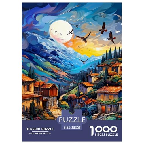 Dörfer 1000 Teile Puzzles Dekoration Lernspiel Herausforderung Spielzeug Für Die Ganze Familie Tolle Geschenkidee 38x26cm/1000pcs Dörfer 1000 Teile Puzzles Dekoration Lernspiel Herausforderung Spielzeug Für Die Ganze Familie Tolle Geschenkidee 38x26cm/1000pcs von ZXOAWQX