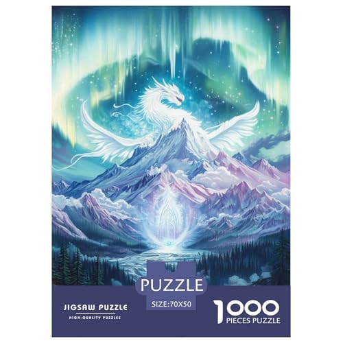 Drachen 1000 Teile Puzzles Clevere EIN Herausforderndes Für Erwachsene Und Kinder Ab 12 Jahren Tolle Geschenkidee 70x50cm/1000pcs Drachen 1000 Teile Puzzles Clevere EIN Herausforderndes Für Erwachsene Und Kinder Ab 12 Jahren Tolle Geschenkidee 70x50cm/1000pcs von ZXOAWQX