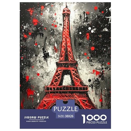 Eiffelturm 1000 Teile Puzzles Clevere Klassisches Lernspiel Für Erwachsene Und Kinder Ab 12 Jahren Tolle Geschenkidee 38x26cm/1000pcs Eiffelturm 1000 Teile Puzzles Clevere Klassisches Lernspiel Für Erwachsene Und Kinder Ab 12 Jahren Tolle Geschenkidee 38x26cm/1000pcs von ZXOAWQX