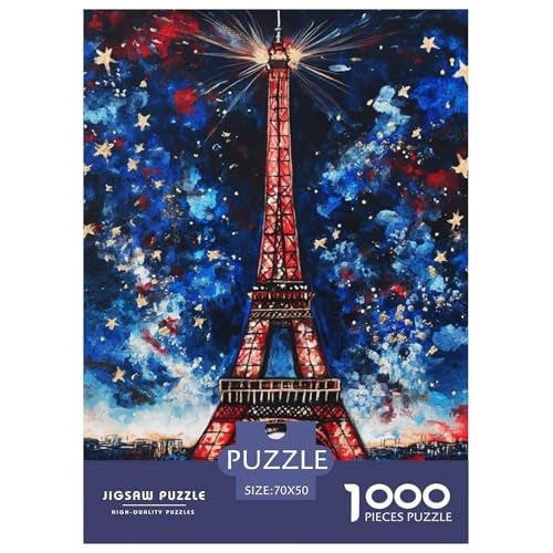 Eiffelturm 1000 Teile Puzzles Dekoration Lernspiel Herausforderung Spielzeug Für Erwachsene Tolle Geschenkidee 70x50cm/1000pcs Eiffelturm 1000 Teile Puzzles Dekoration Lernspiel Herausforderung Spielzeug Für Erwachsene Tolle Geschenkidee 70x50cm/1000pcs von ZXOAWQX
