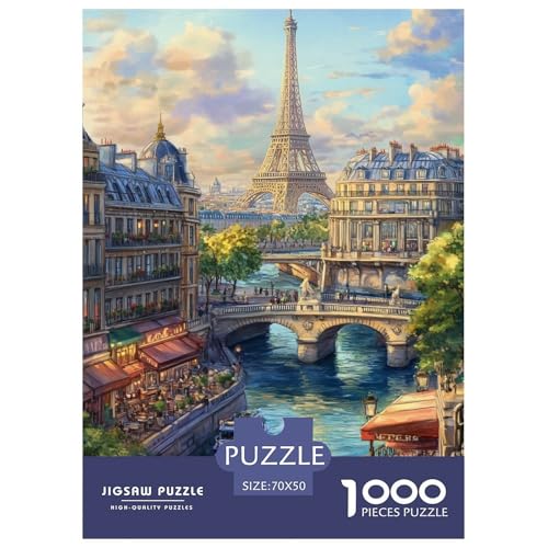 Eiffelturm 1000 Teile Puzzles Puzzlespiele Lernspiel Herausforderung Spielzeug Für Erwachsene Tolle Geschenkidee 70x50cm/1000pcs Eiffelturm 1000 Teile Puzzles Puzzlespiele Lernspiel Herausforderung Spielzeug Für Erwachsene Tolle Geschenkidee 70x50cm/1000pcs von ZXOAWQX