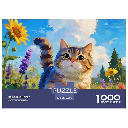 Exotische Kurzhaare 1000 Teile Puzzles Haustier Katze Clevere Lernspiel Herausforderung Spielzeug Für Erwachsene Tolle Geschenkidee 70x50cm/1000pcs Exotische Kurzhaare 1000 Teile Puzzles Haustier Katze Clevere Lernspiel Herausforderung Spielzeug Für Erwachsene Tolle Geschenkidee 70x50cm/1000pcs von ZXOAWQX