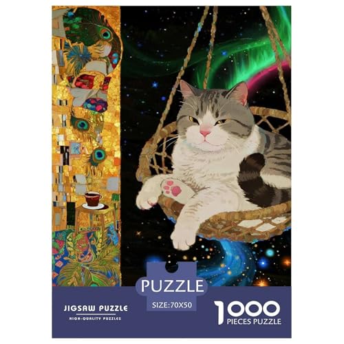 Exotische Kurzhaare 1000 Teile Puzzles Haustier Katze Dekoration Lernspiel Herausforderung Spielzeug Für Die Ganze Familie Tolle Geschenkidee 70x50cm/1000pcs Exotische Kurzhaare 1000 Teile Puzzles Haustier Katze Dekoration Lernspiel Herausforderung Spielzeug Für Die Ganze Familie Tolle Geschenkidee 70x50cm/1000pcs von ZXOAWQX