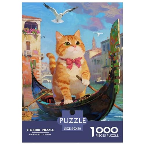 Exotische Kurzhaare 1000 Teile Puzzles Haustier Katze Puzzlespiele Kreative Unterhaltung Für Erwachsene Und Kinder Ab 12 Jahren Tolle Geschenkidee 70x50cm/1000pcs Exotische Kurzhaare 1000 Teile Puzzles Haustier Katze Puzzlespiele Kreative Unterhaltung Für Erwachsene Und Kinder Ab 12 Jahren Tolle Geschenkidee 70x50cm/1000pcs von ZXOAWQX