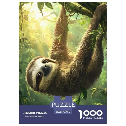 Faulheit 1000 Teile Puzzles DekoRatteion Klassisches Lernspiel Für Erwachsene Tolle Geschenkidee 70x50cm/1000pcs von ZXOAWQX
