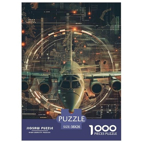 Flugzeug 1000 Teile Puzzles Clevere Klassisches Lernspiel Für Erwachsene Und Kinder Ab 12 Jahren Tolle Geschenkidee 38x26cm/1000pcs Flugzeug 1000 Teile Puzzles Clevere Klassisches Lernspiel Für Erwachsene Und Kinder Ab 12 Jahren Tolle Geschenkidee 38x26cm/1000pcs von ZXOAWQX