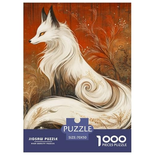 Fox 1000 Teile Puzzles Classic Lernspiel Herausforderung Spielzeug Für Erwachsene Und Kinder Ab 12 Jahren Tolle Geschenkidee 70x50cm/1000pcs Fox 1000 Teile Puzzles Classic Lernspiel Herausforderung Spielzeug Für Erwachsene Und Kinder Ab 12 Jahren Tolle Geschenkidee 70x50cm/1000pcs von ZXOAWQX