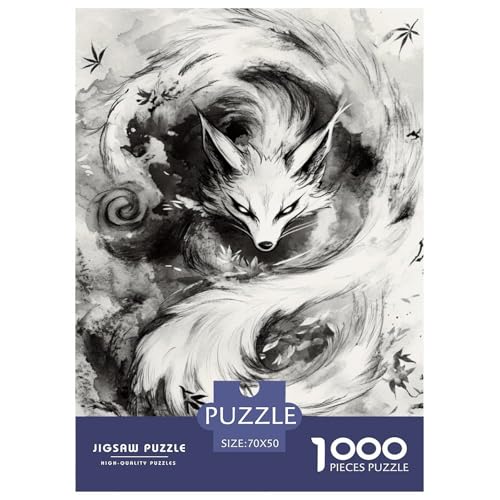 Fox 1000 Teile Puzzles Dekoration Lernspiel Herausforderung Spielzeug Für Erwachsene Tolle Geschenkidee 70x50cm/1000pcs Fox 1000 Teile Puzzles Dekoration Lernspiel Herausforderung Spielzeug Für Erwachsene Tolle Geschenkidee 70x50cm/1000pcs von ZXOAWQX