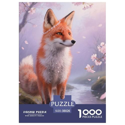 Fox 1000 Teile Puzzles Tier Clevere Lernspiel Herausforderung Spielzeug Für Erwachsene Tolle Geschenkidee 38x26cm/1000pcs Fox 1000 Teile Puzzles Tier Clevere Lernspiel Herausforderung Spielzeug Für Erwachsene Tolle Geschenkidee 38x26cm/1000pcs von ZXOAWQX