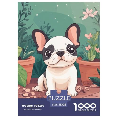 Französischer Bullhund 1000 Teile Puzzles Clevere Kreative Unterhaltung Für Die Ganze Familie Tolle Geschenkidee 38x26cm/1000pcs Französischer Bullhund 1000 Teile Puzzles Clevere Kreative Unterhaltung Für Die Ganze Familie Tolle Geschenkidee 38x26cm/1000pcs von ZXOAWQX
