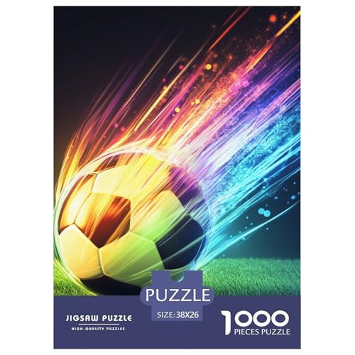 Fußball 1000 Teile Puzzles Classic Lernspiel Herausforderung Spielzeug Für Erwachsene Tolle Geschenkidee 38x26cm/1000pcs Fußball 1000 Teile Puzzles Classic Lernspiel Herausforderung Spielzeug Für Erwachsene Tolle Geschenkidee 38x26cm/1000pcs von ZXOAWQX