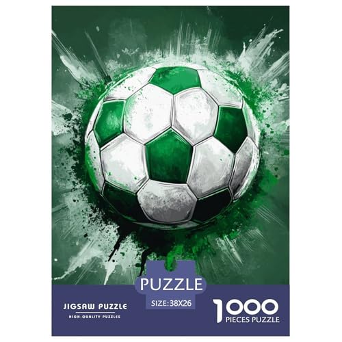 Fußball 1000 Teile Puzzles Puzzlespiele Kreative Unterhaltung Für Erwachsene Tolle Geschenkidee 38x26cm/1000pcs Fußball 1000 Teile Puzzles Puzzlespiele Kreative Unterhaltung Für Erwachsene Tolle Geschenkidee 38x26cm/1000pcs von ZXOAWQX