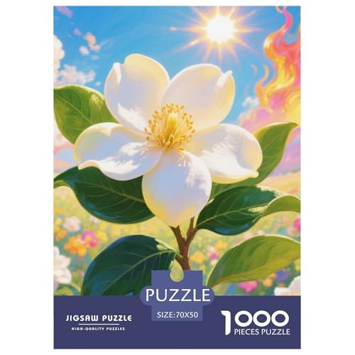 Gardenien 1000 Teile Puzzles Dekoration Lernspiel Herausforderung Spielzeug Für Erwachsene Tolle Geschenkidee 70x50cm/1000pcs Gardenien 1000 Teile Puzzles Dekoration Lernspiel Herausforderung Spielzeug Für Erwachsene Tolle Geschenkidee 70x50cm/1000pcs von ZXOAWQX