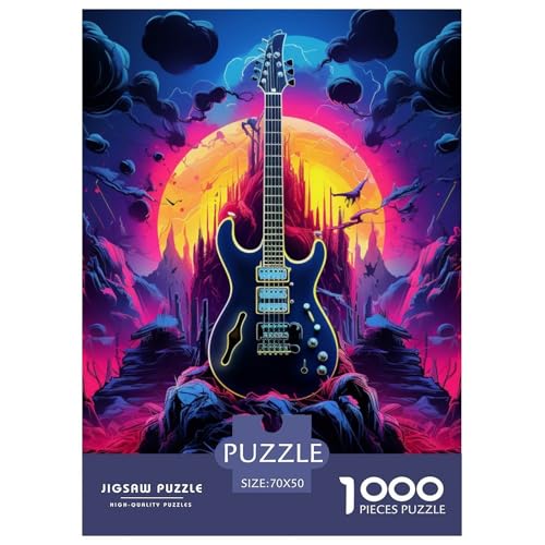 Gitarres 1000 Teile Puzzles Clevere Lernspiel Herausforderung Spielzeug Für Erwachsene Tolle Geschenkidee 70x50cm/1000pcs Gitarres 1000 Teile Puzzles Clevere Lernspiel Herausforderung Spielzeug Für Erwachsene Tolle Geschenkidee 70x50cm/1000pcs von ZXOAWQX