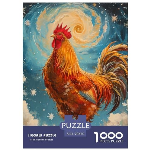 Hahns 1000 Teile Puzzles Puzzlespiele Unmögliche Herausforderung Für Erwachsene Und Kinder Ab 12 Jahren Tolle Geschenkidee 70x50cm/1000pcs von ZXOAWQX
