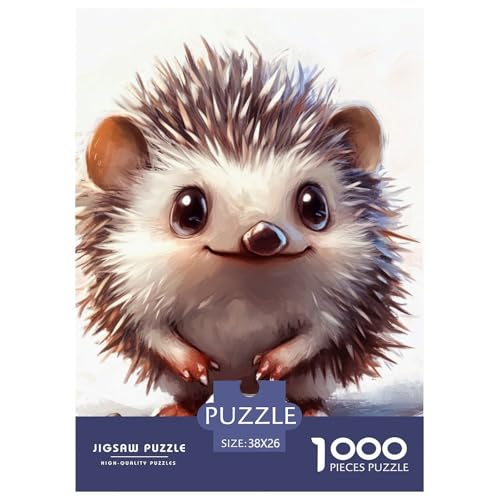 Hedgehog 1000 Teile Puzzles Clevere Lernspiel Herausforderung Spielzeug Für Erwachsene Und Kinder Ab 12 Jahren Tolle Geschenkidee 38x26cm/1000pcs Hedgehog 1000 Teile Puzzles Clevere Lernspiel Herausforderung Spielzeug Für Erwachsene Und Kinder Ab 12 Jahren Tolle Geschenkidee 38x26cm/1000pcs von ZXOAWQX