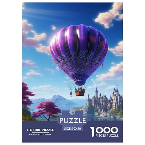 Heißluftballon 1000 Teile Puzzles Dekoration Lernspiel Herausforderung Spielzeug Für Die Ganze Familie Tolle Geschenkidee 70x50cm/1000pcs Heißluftballon 1000 Teile Puzzles Dekoration Lernspiel Herausforderung Spielzeug Für Die Ganze Familie Tolle Geschenkidee 70x50cm/1000pcs von ZXOAWQX
