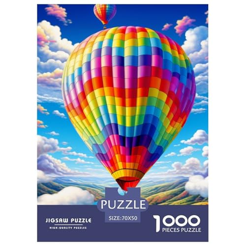 Heißluftballon 1000 Teile Puzzles Puzzlespiele Klassisches Lernspiel Für Erwachsene Und Kinder Ab 12 Jahren Tolle Geschenkidee 70x50cm/1000pcs Heißluftballon 1000 Teile Puzzles Puzzlespiele Klassisches Lernspiel Für Erwachsene Und Kinder Ab 12 Jahren Tolle Geschenkidee 70x50cm/1000pcs von ZXOAWQX