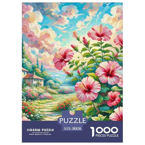 Hibiscus 1000 Teile Puzzles Clevere Lernspiel Herausforderung Spielzeug Für Erwachsene Und Kinder Ab 12 Jahren Tolle Geschenkidee 38x26cm/1000pcs Hibiscus 1000 Teile Puzzles Clevere Lernspiel Herausforderung Spielzeug Für Erwachsene Und Kinder Ab 12 Jahren Tolle Geschenkidee 38x26cm/1000pcs von ZXOAWQX