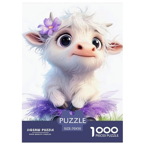 Highland Kuh 1000 Teile Puzzles Clevere Klassisches Lernspiel Für Die Ganze Familie Tolle Geschenkidee 70x50cm/1000pcs Highland Kuh 1000 Teile Puzzles Clevere Klassisches Lernspiel Für Die Ganze Familie Tolle Geschenkidee 70x50cm/1000pcs von ZXOAWQX