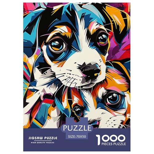 Hund 1000 Teile Puzzles Clevere Klassisches Lernspiel Für Die Ganze Familie Tolle Geschenkidee 70x50cm/1000pcs Hund 1000 Teile Puzzles Clevere Klassisches Lernspiel Für Die Ganze Familie Tolle Geschenkidee 70x50cm/1000pcs von ZXOAWQX