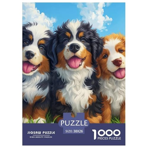 Hund 1000 Teile Puzzles Puzzlespiele EIN Herausforderndes Für Erwachsene Und Kinder Ab 12 Jahren Tolle Geschenkidee 38x26cm/1000pcs Hund 1000 Teile Puzzles Puzzlespiele EIN Herausforderndes Für Erwachsene Und Kinder Ab 12 Jahren Tolle Geschenkidee 38x26cm/1000pcs von ZXOAWQX