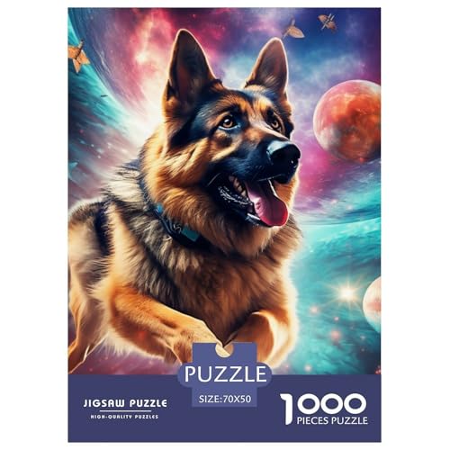 Hund 1000 Teile Puzzles Puzzlespiele EIN Herausforderndes Für Erwachsene Und Kinder Ab 12 Jahren Tolle Geschenkidee 70x50cm/1000pcs Hund 1000 Teile Puzzles Puzzlespiele EIN Herausforderndes Für Erwachsene Und Kinder Ab 12 Jahren Tolle Geschenkidee 70x50cm/1000pcs von ZXOAWQX