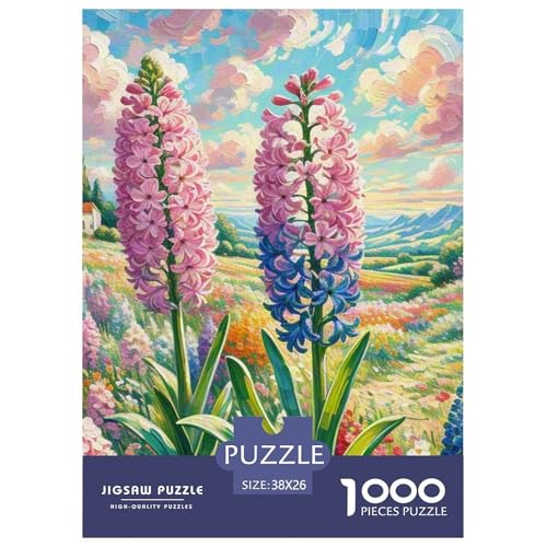 Hyazinthe 1000 Teile Puzzles Clevere Klassisches Lernspiel Für Erwachsene Und Kinder Ab 12 Jahren Tolle Geschenkidee 38x26cm/1000pcs Hyazinthe 1000 Teile Puzzles Clevere Klassisches Lernspiel Für Erwachsene Und Kinder Ab 12 Jahren Tolle Geschenkidee 38x26cm/1000pcs von ZXOAWQX