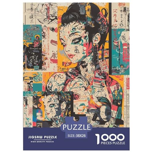 Japanische Graffiti 1000 Teile Puzzles Puzzlespiele Klassisches Lernspiel Für Erwachsene Und Kinder Ab 12 Jahren Tolle Geschenkidee 38x26cm/1000pcs Japanische Graffiti 1000 Teile Puzzles Puzzlespiele Klassisches Lernspiel Für Erwachsene Und Kinder Ab 12 Jahren Tolle Geschenkidee 38x26cm/1000pcs von ZXOAWQX