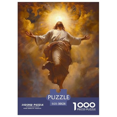 Jesus 1000 Teile Puzzles DekoRatteion Klassisches Lernspiel Für Erwachsene Tolle Geschenkidee 38x26cm/1000pcs Jesus 1000 Teile Puzzles DekoRatteion Klassisches Lernspiel Für Erwachsene Tolle Geschenkidee 38x26cm/1000pcs von ZXOAWQX