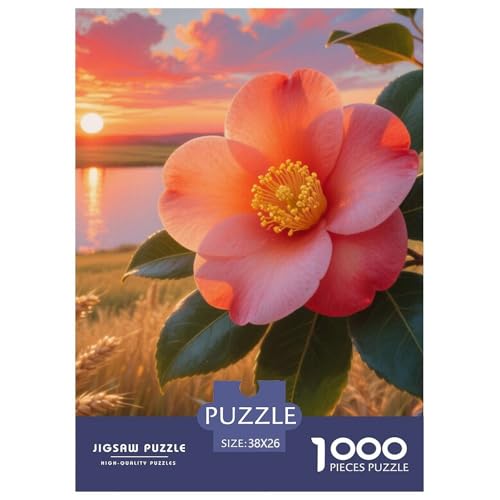 Kamellien Japonica 1000 Teile Puzzles Dekoration Klassisches Lernspiel Für Erwachsene Und Kinder Ab 12 Jahren Tolle Geschenkidee 38x26cm/1000pcs Kamellien Japonica 1000 Teile Puzzles Dekoration Klassisches Lernspiel Für Erwachsene Und Kinder Ab 12 Jahren Tolle Geschenkidee 38x26cm/1000pcs von ZXOAWQX