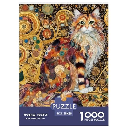 Katze 1000 Teile Puzzles niedlich Haustier Classic Lernspiel Herausforderung Spielzeug Für Erwachsene Und Kinder Ab 12 Jahren Tolle Geschenkidee 38x26cm/1000pcs Katze 1000 Teile Puzzles niedlich Haustier Classic Lernspiel Herausforderung Spielzeug Für Erwachsene Und Kinder Ab 12 Jahren Tolle Geschenkidee 38x26cm/1000pcs von ZXOAWQX