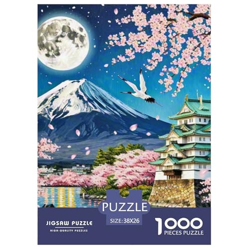 Kirschblüte 1000 Teile Puzzles Clevere EIN Herausforderndes Für Erwachsene Und Kinder Ab 12 Jahren Tolle Geschenkidee 38x26cm/1000pcs Kirschblüte 1000 Teile Puzzles Clevere EIN Herausforderndes Für Erwachsene Und Kinder Ab 12 Jahren Tolle Geschenkidee 38x26cm/1000pcs von ZXOAWQX