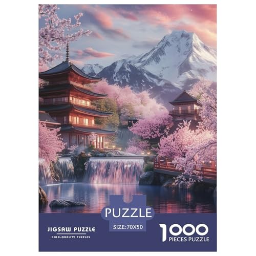Kirschblüte 1000 Teile Puzzles Clevere Lernspiel Herausforderung Spielzeug Für Erwachsene Tolle Geschenkidee 70x50cm/1000pcs Kirschblüte 1000 Teile Puzzles Clevere Lernspiel Herausforderung Spielzeug Für Erwachsene Tolle Geschenkidee 70x50cm/1000pcs von ZXOAWQX