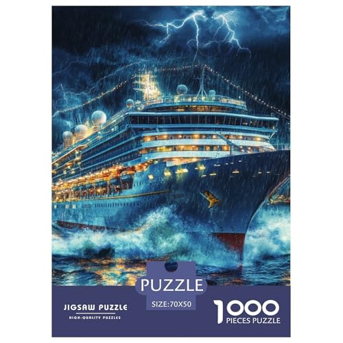Kreuzfahrtschiff 1000 Teile Puzzles Dekoration Klassisches Lernspiel Für Erwachsene Und Kinder Ab 12 Jahren Tolle Geschenkidee 70x50cm/1000pcs Kreuzfahrtschiff 1000 Teile Puzzles Dekoration Klassisches Lernspiel Für Erwachsene Und Kinder Ab 12 Jahren Tolle Geschenkidee 70x50cm/1000pcs von ZXOAWQX