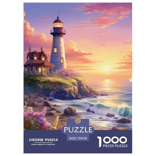Küstenleuchtturms 1000 Teile Puzzles Clevere Unmögliche Herausforderung Für Erwachsene Tolle Geschenkidee 70x50cm/1000pcs Küstenleuchtturms 1000 Teile Puzzles Clevere Unmögliche Herausforderung Für Erwachsene Tolle Geschenkidee 70x50cm/1000pcs von ZXOAWQX