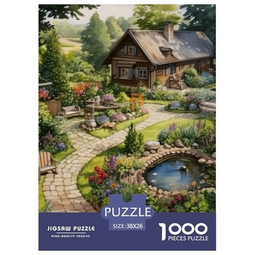 Landhaus 1000 Teile Puzzles Dekoration Lernspiel Herausforderung Spielzeug Für Erwachsene Tolle Geschenkidee 38x26cm/1000pcs Landhaus 1000 Teile Puzzles Dekoration Lernspiel Herausforderung Spielzeug Für Erwachsene Tolle Geschenkidee 38x26cm/1000pcs von ZXOAWQX